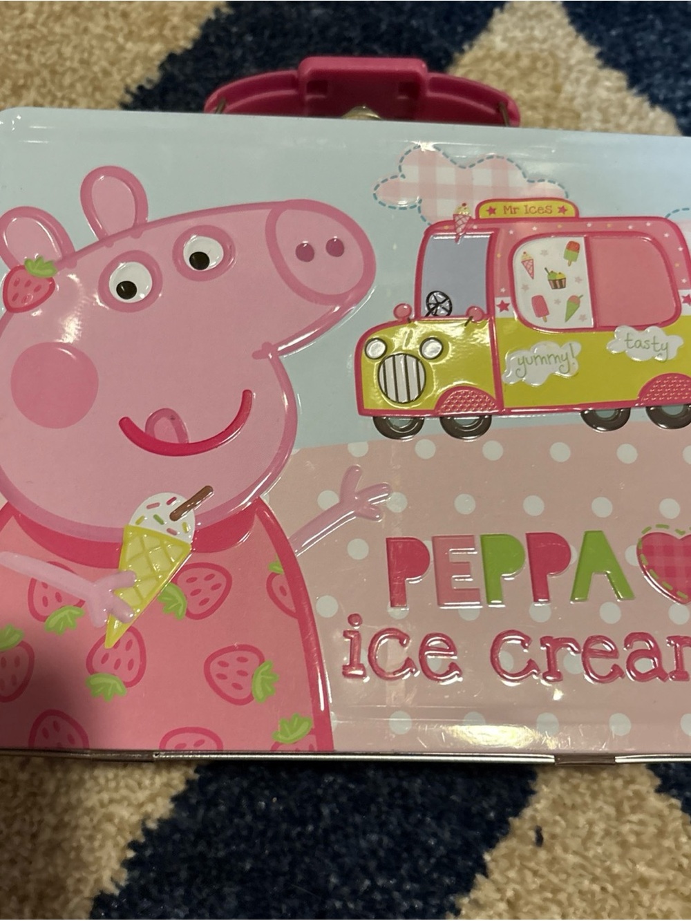 Peppa Pig Pink Ice Cream Lunch Bag